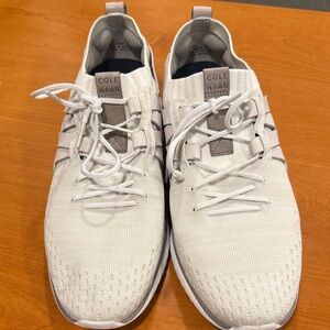 Cole Haan Men's Cream Knit Sneakers